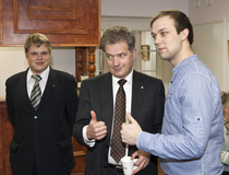 Jari Järvelä, Sauli Niinistö ja Joonas Rantala
Kuvat: Pertti kangasniemi